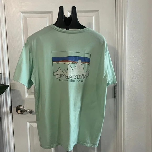 Patagonia men’s ‘73 Skyline organic t-shirt L - Picture 3 of 9
